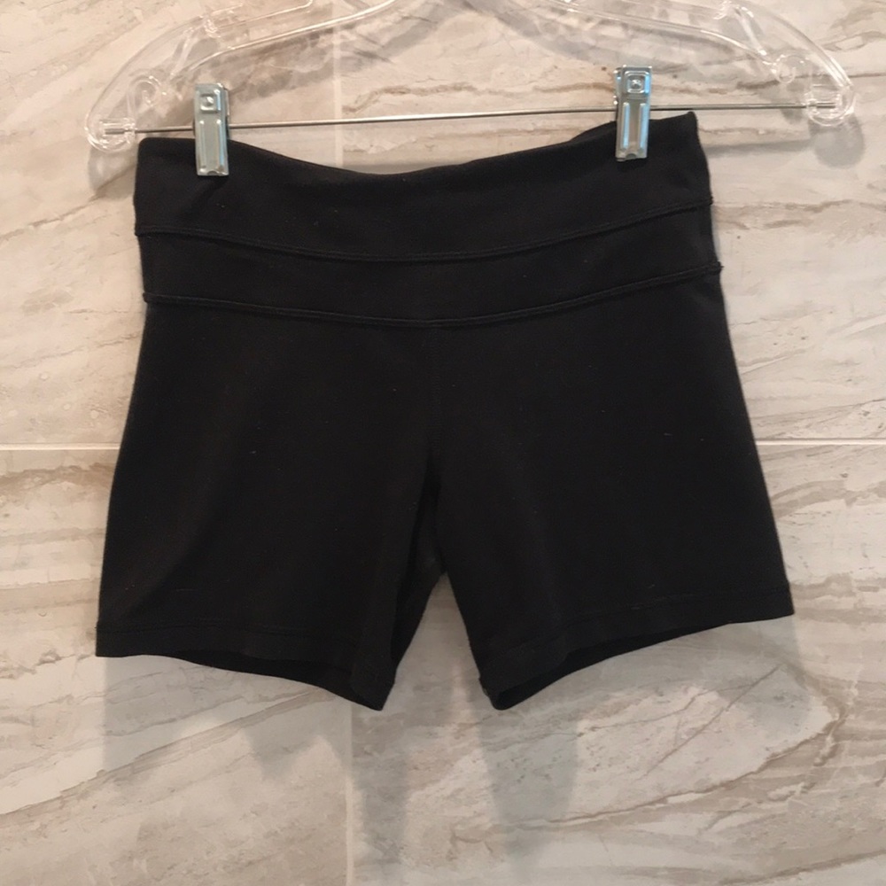 LULULEMON black shorts.